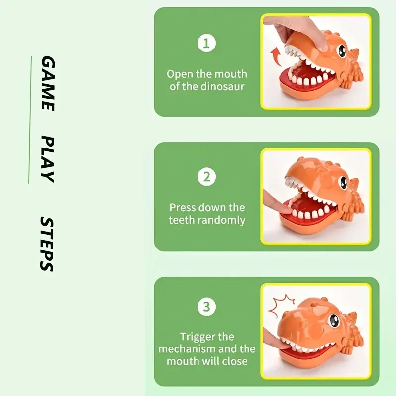 Dino Dentist Teeth Game
