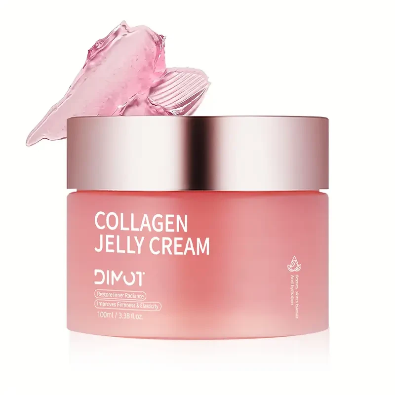 Dimot Collagen Jelly Cream 3.38oz - Deep Hydration & Nourishment for All Skin Types
