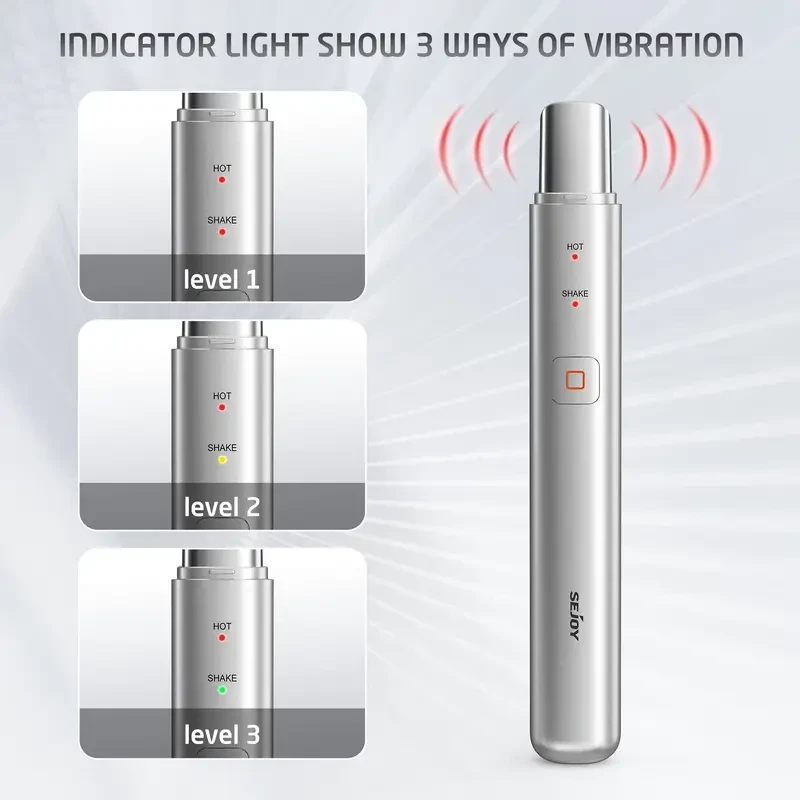 SEJOY Eye & Face Massager Pen, Lip Care, Perfect For A Valentine'S Day Gift!