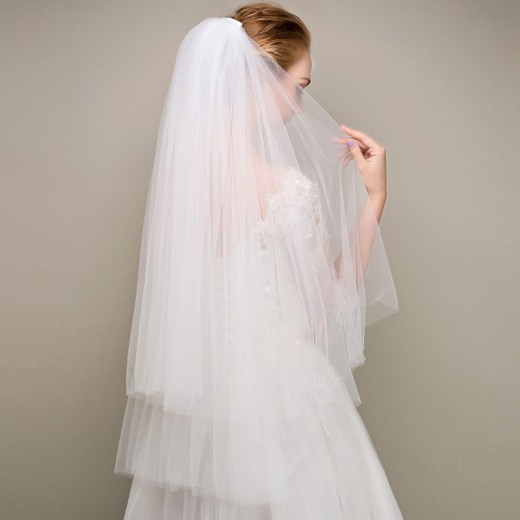 Double-layer photo veil