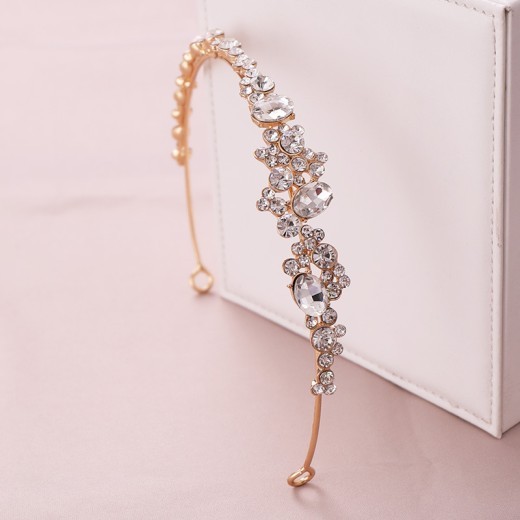 Women's Fashion Rhinestone Hair Hoop Crown