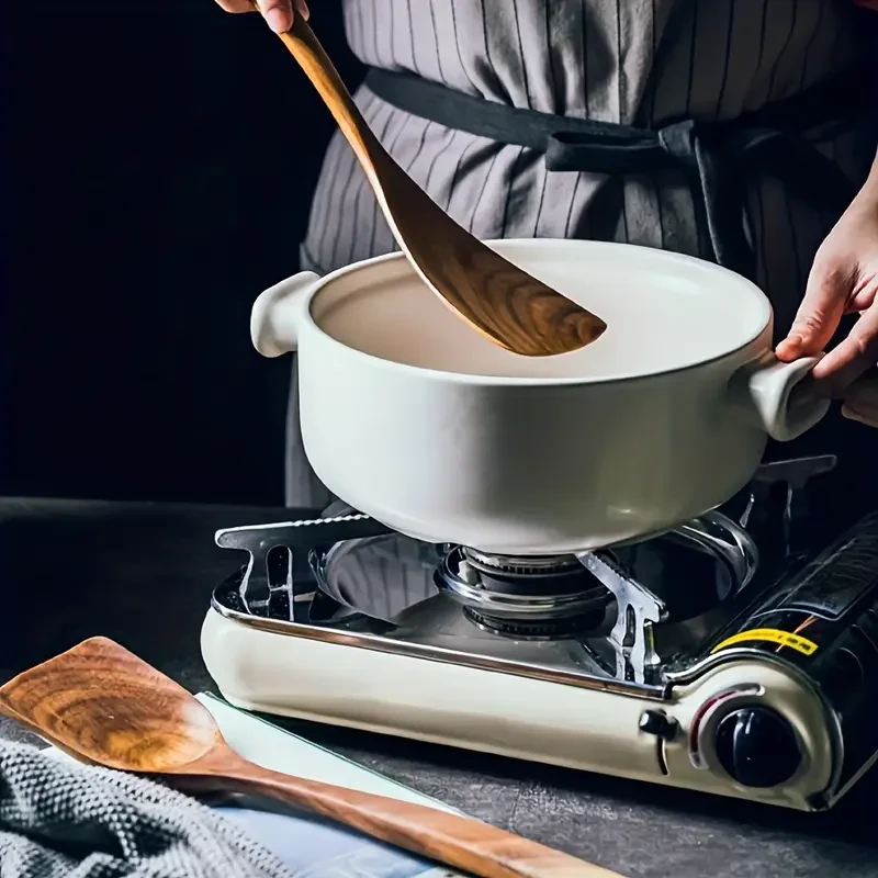 VXYW 2pcs Elegant Wooden Spatula Set