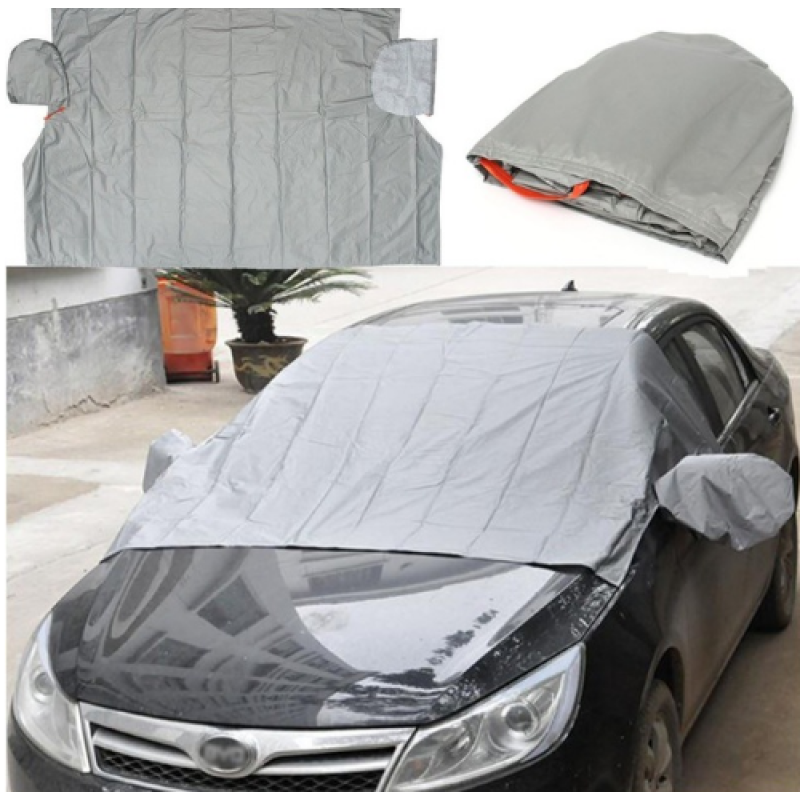 Newest Magnetic Car Windshield Cover Sun Snow Frost Ice Cotton Window Mirror Protector