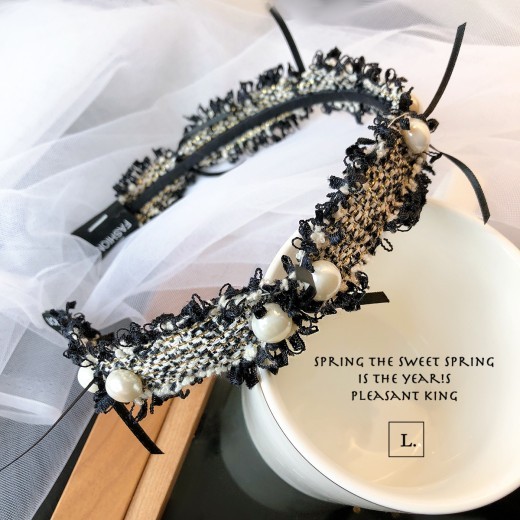 Card Headwear Student Women's Wide Hair Band