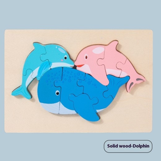 Children's Large 3D Puzzle Model Wooden Puzzle