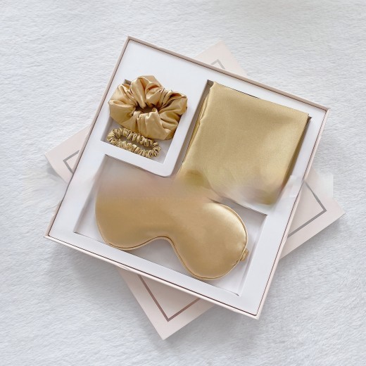 Hand Gift Box Eye Mask Set Four Piece Set