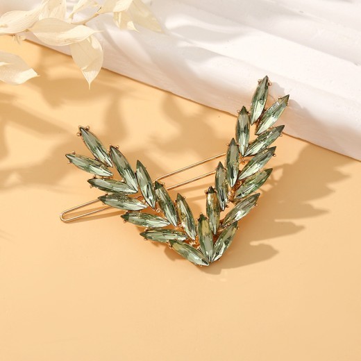 Korea Wheat Spike Frog Clip Back Of The Head A Word Hair Card