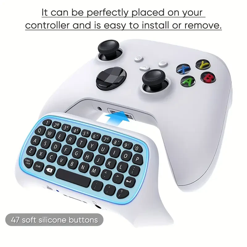 Controller Keyboard for Xbox Series X/S/One/One S Wireless Gaming