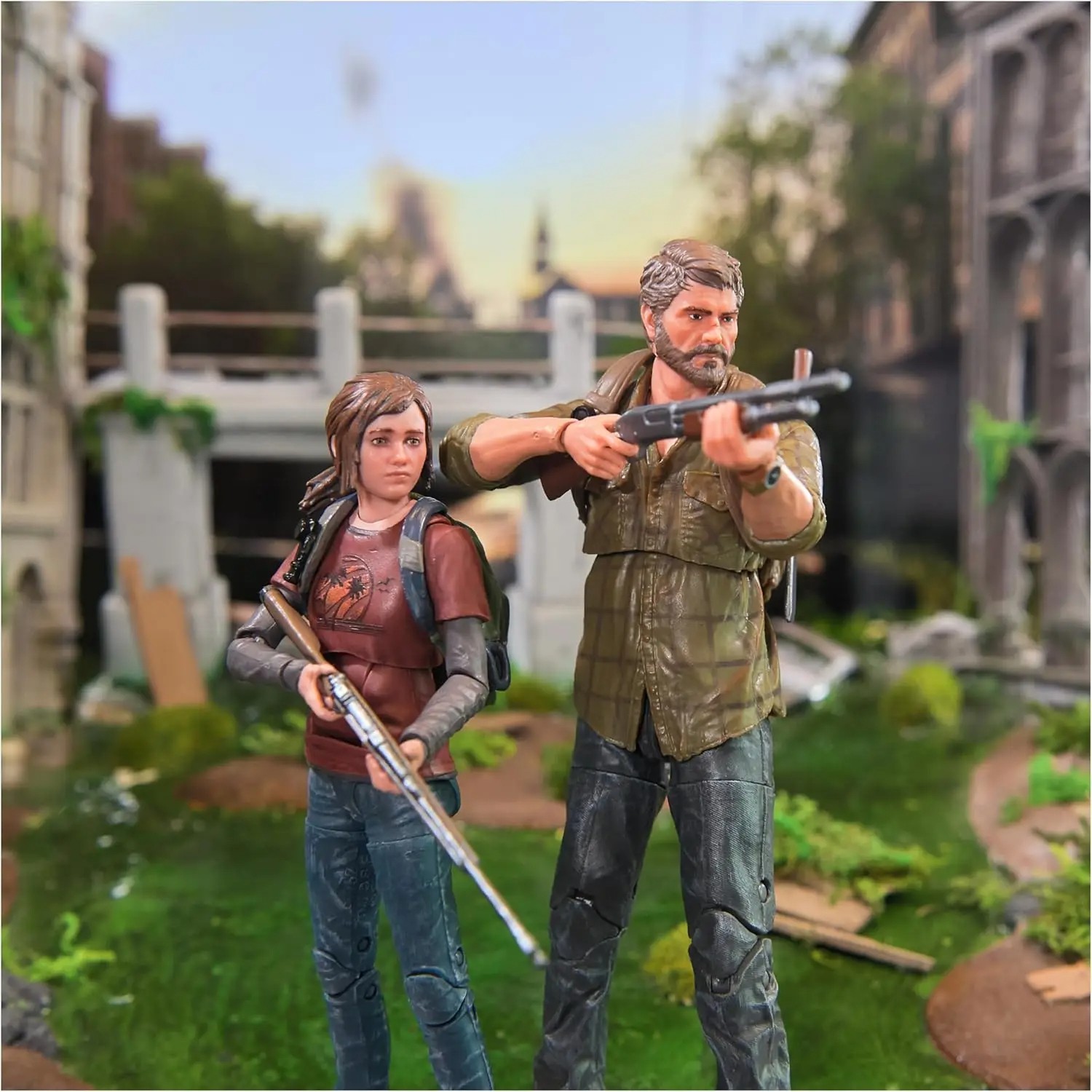 PlayStation Spin Master Toys - The Last of Us Joel and Ellie 6 Action Figure 2-Pack