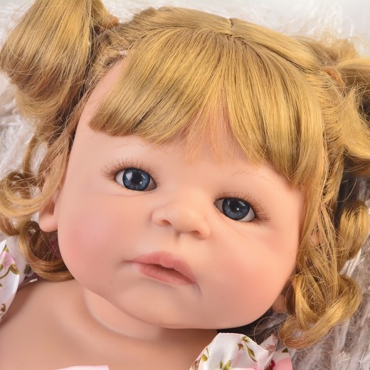 Reborn baby full silicone reborn baby soft silicone simulation baby