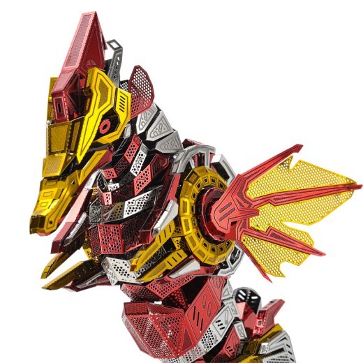 Dragon Sense Microworld Sea Horseman DIY Creative Gift Toy Metal Puzzle Toy