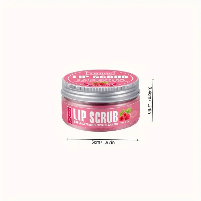 Raspberry-Flavored Lip Scrub