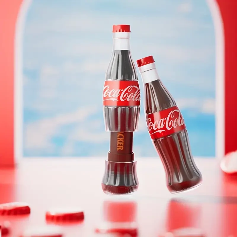LiP SMACKER Coca-Cola Bottle Shaped Lip Balm Classic Cola Flavor with Vitamin E