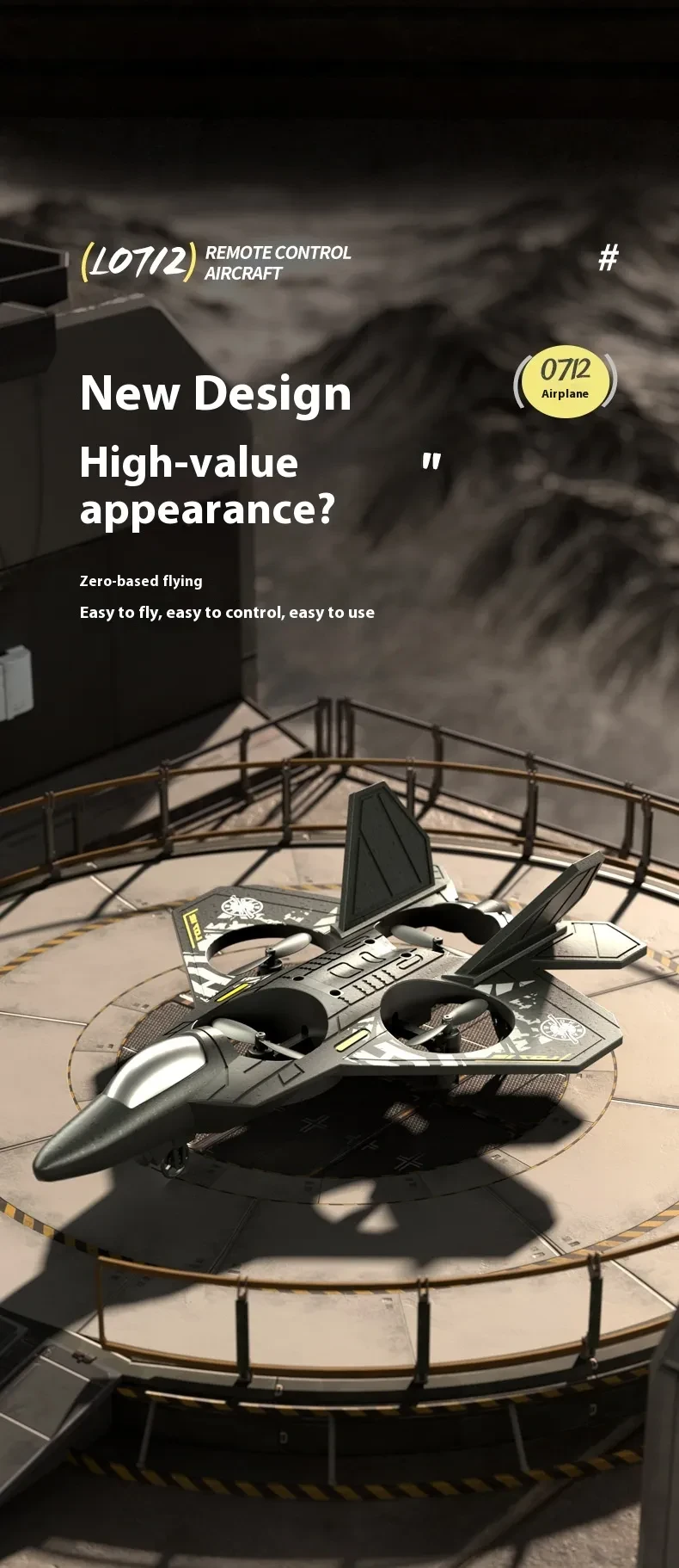 Remote Control Fixed Height Foam Glider Children's Aircraft Toy