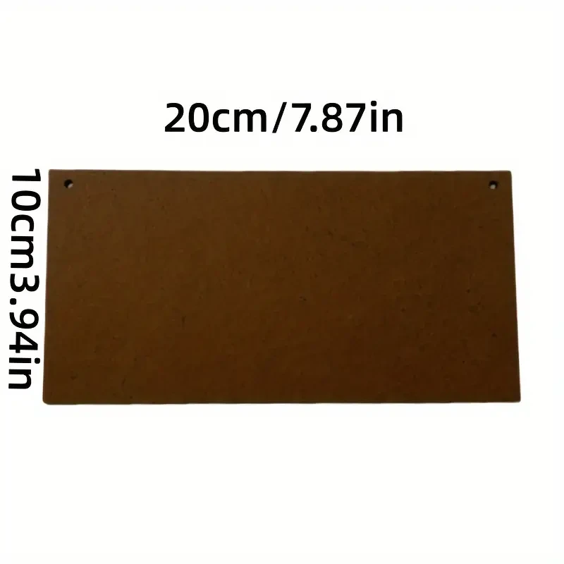 1pc Classic Wooden "Kitchen Rules" Hanging Sign