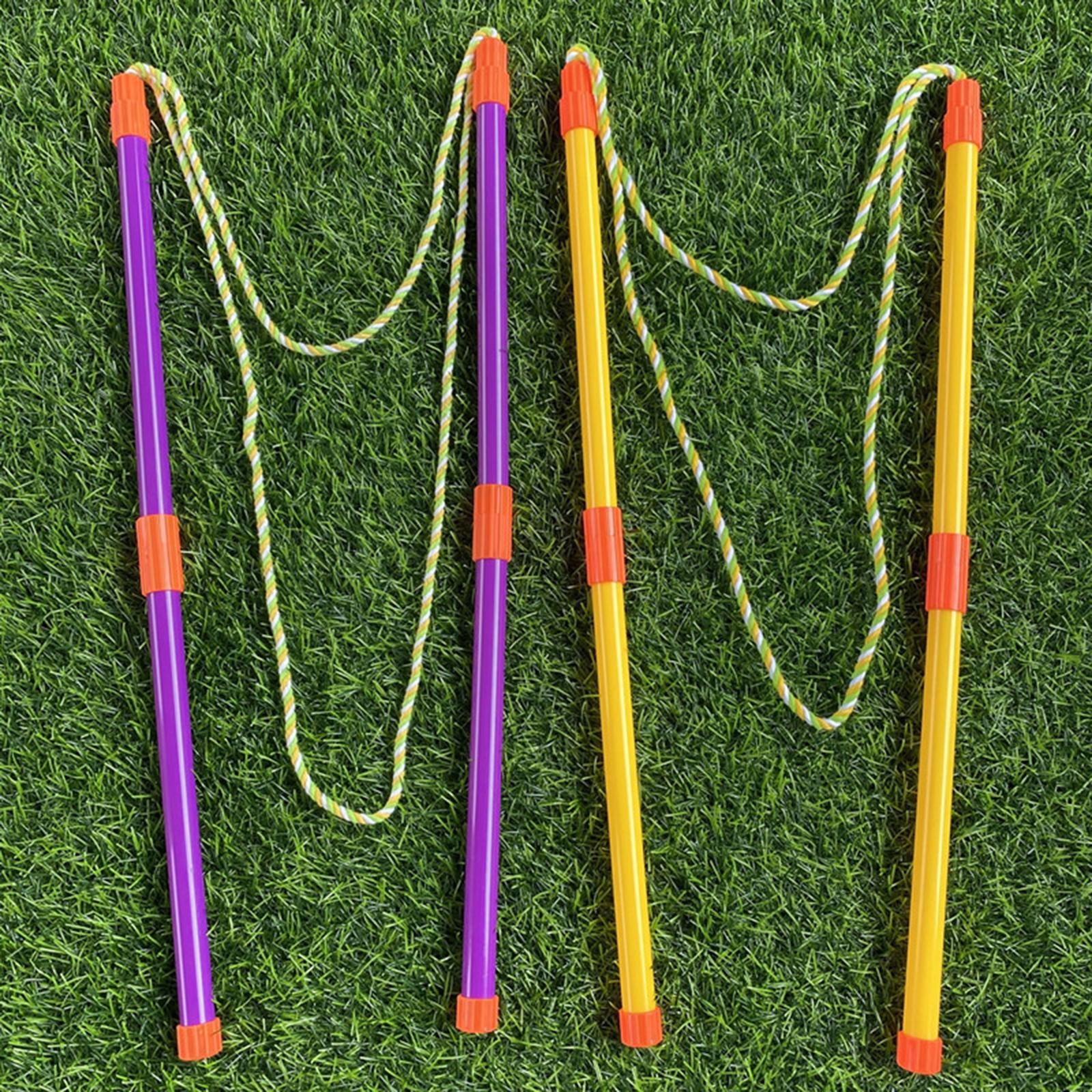 2 Large Bubble Wands - Summer Outdoor Activity Toys for Kids and Adults