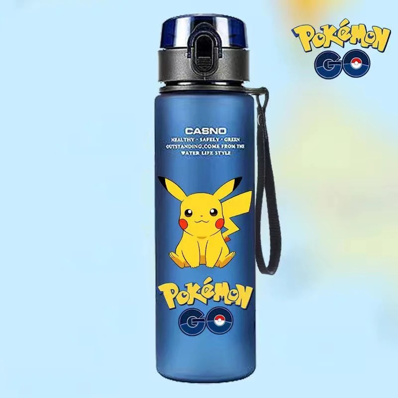 MINISO Pikachu 560ml Direct Drinking Water Bottle  Large Capacity Portable Coffee Cup, Leak Proof, Durable Cartoon Cute Hydroflask