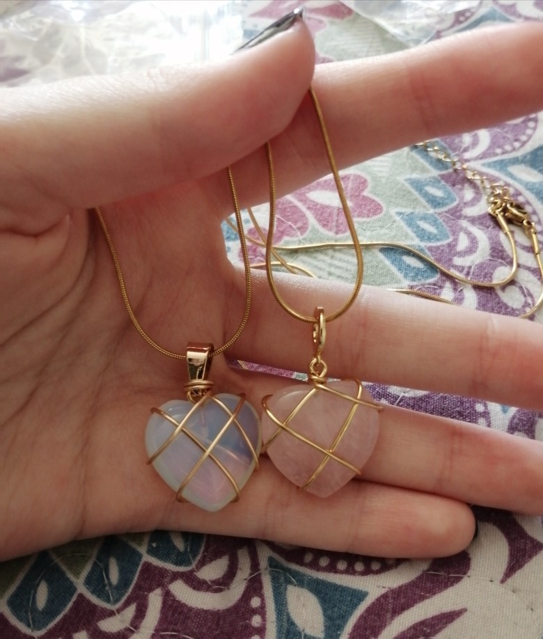 Fashion Moonstone Necklace - Cartoon Princess Love Girl Necklace, Novelty Jewelry, Perfect Gift for Girls