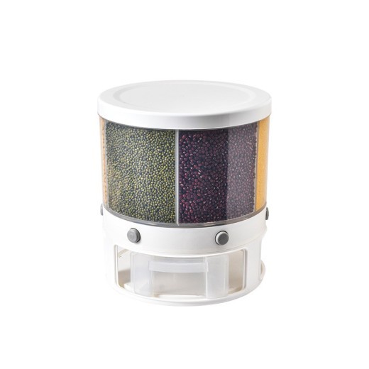 Multi-grain Storage Box Kitchen Can Rotate And Multi-function