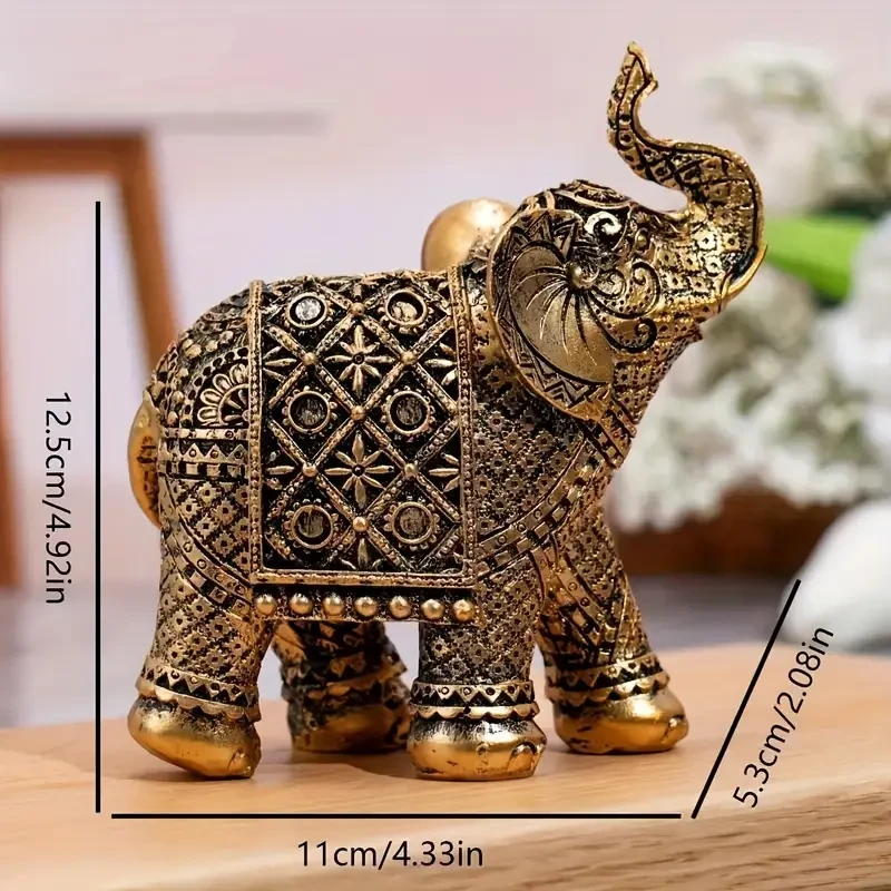 1pc Lucky Wealth Elephant Ornament