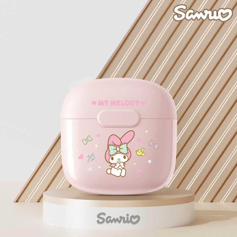 Miniso Sanrio BL22B Bluetooth 5.3 Wireless Earbuds  Cute My Melody Earphones with HIFI Stereo Sound, Hello Kitty & Kuromi