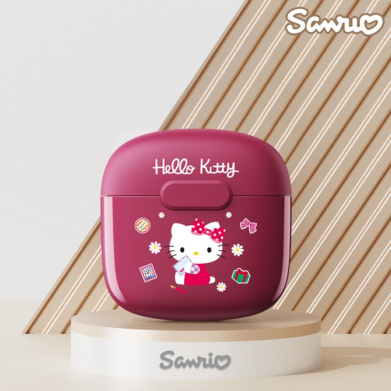 Miniso Sanrio BL22B Bluetooth 5.3 Wireless Earbuds  Cute My Melody Earphones with HIFI Stereo Sound, Hello Kitty & Kuromi