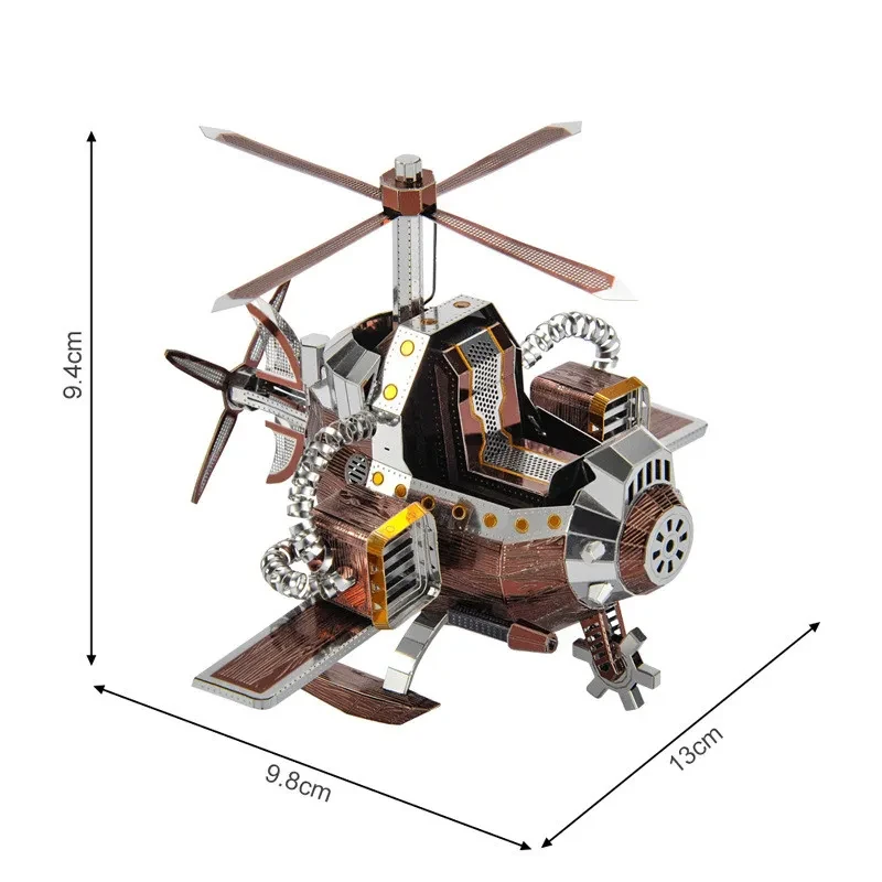 Battlefield Rescue Creative Gift Toy Metal Puzzle Toy