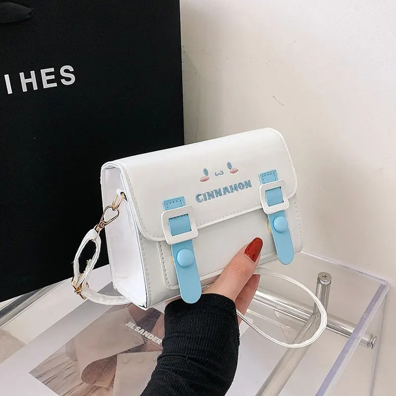 MINISO Disney Sanrio Hello Kitty Cinnamoroll Anime Shoulder Bag  Kawaii Cute Cartoon Backpack for Girls, Ideal Gift