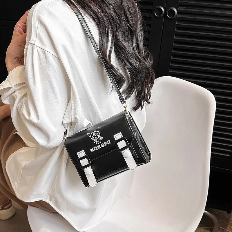 MINISO Disney Sanrio Hello Kitty Cinnamoroll Anime Shoulder Bag  Kawaii Cute Cartoon Backpack for Girls, Ideal Gift