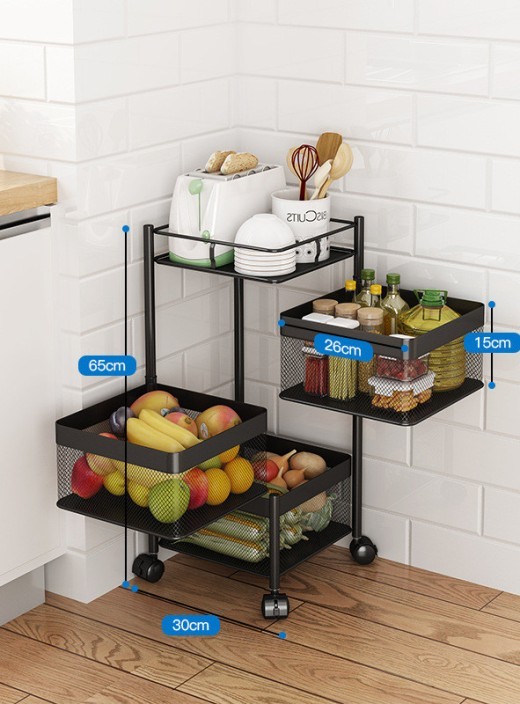 Shelves Kitchen Solid Wood Wall Shelf Wrought Iron Bracket