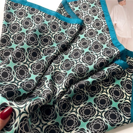 Flower Connection Scarf Color Matching Scarf Shawl