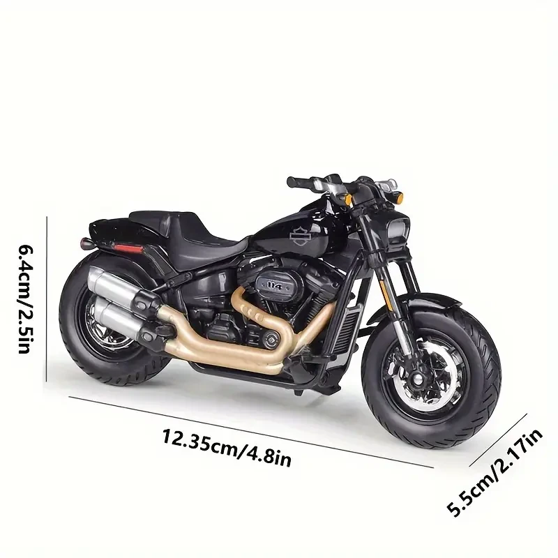 1:18 Scale Maisto 2022 Fat Bob 114 Alloy Sports Motorcycle Model Die Cast Street Racing Motorcycle