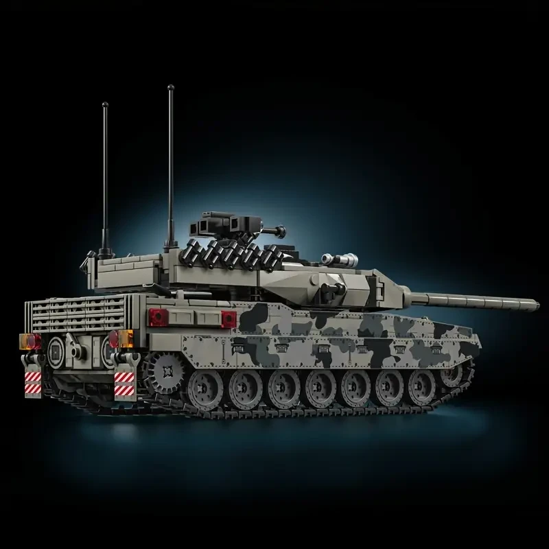 Military tank toy assembly building blocks