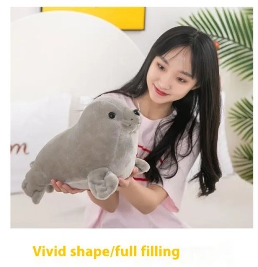 Polar Ocean Underwater World Seal Plush Toy