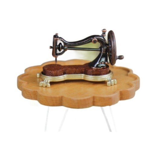 Simulation Mini Hand Sewing Machine Miniature Dollhouse Accessories