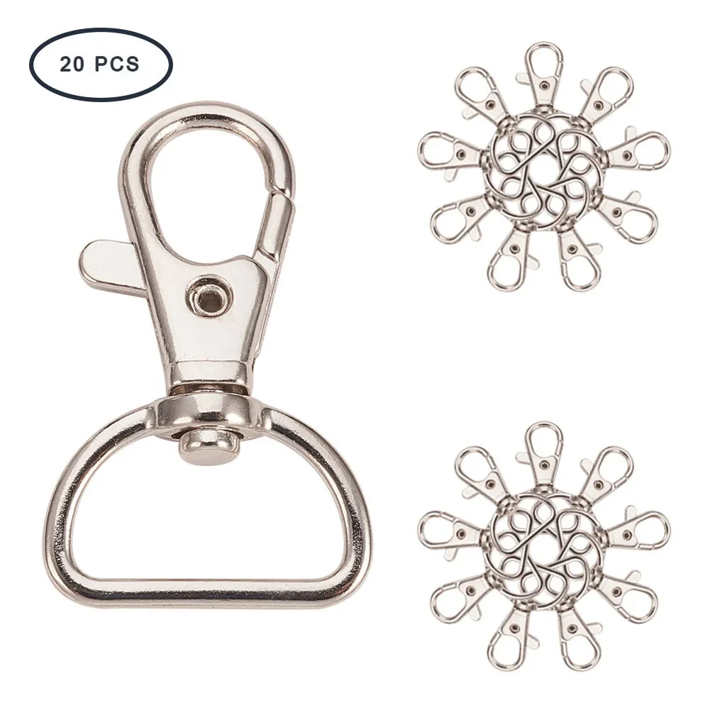 Zinc Alloy Rotating Keychain Luggage Accessories