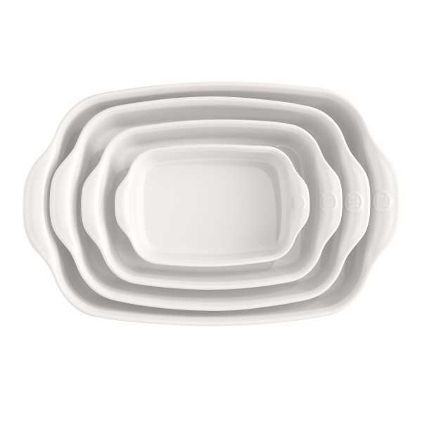 Medium Rectangular Oven Dish - Flour - Emile Henry