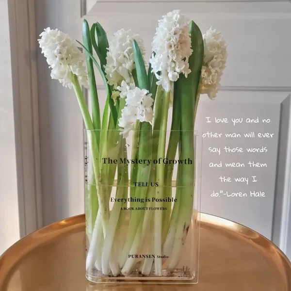Flowers - Book Vase