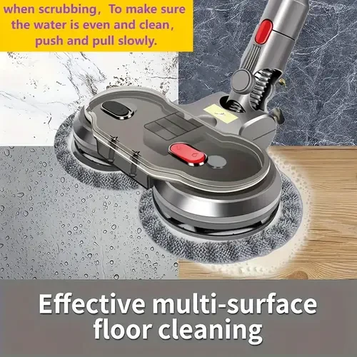 For Dyson V7-V11 Compatible Electric Mop Head with Removable Water Tank