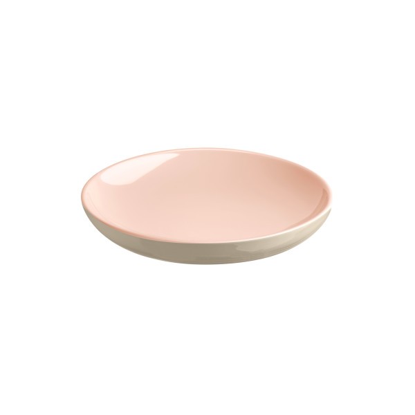 Deep Plate 20cm - Powder Pink/Ivory - Emile Henry