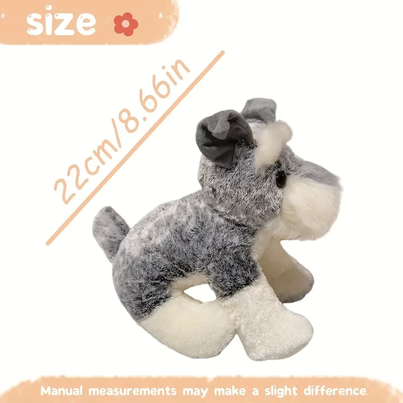 22.0cm Schnauzer Plush Toy