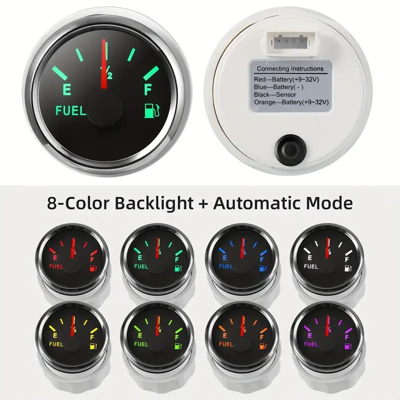 Fuel Gauge Car Oil Level Sensor Car Accessories Oil Level Gauge Accessories Suitable For RV Taxi Yacht Parts Stainless Steel Material (6.8" (175Mm))