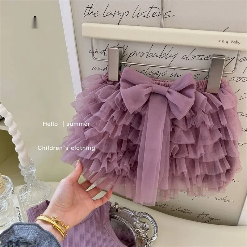 Summer Suit Baby Girls' Purple Vest Top