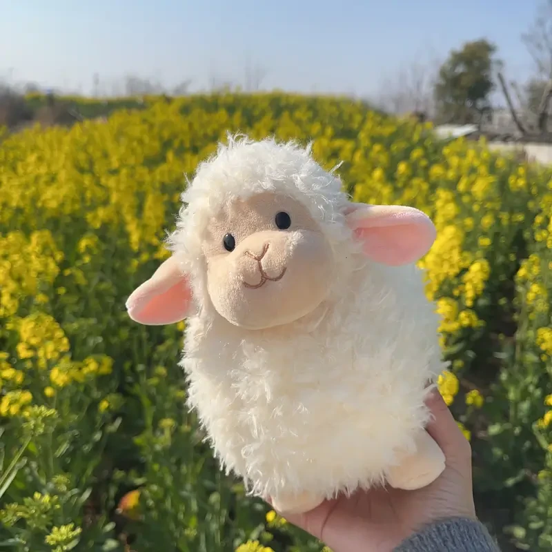 22.0cm Cute Sheep Alpaca Plush Toy