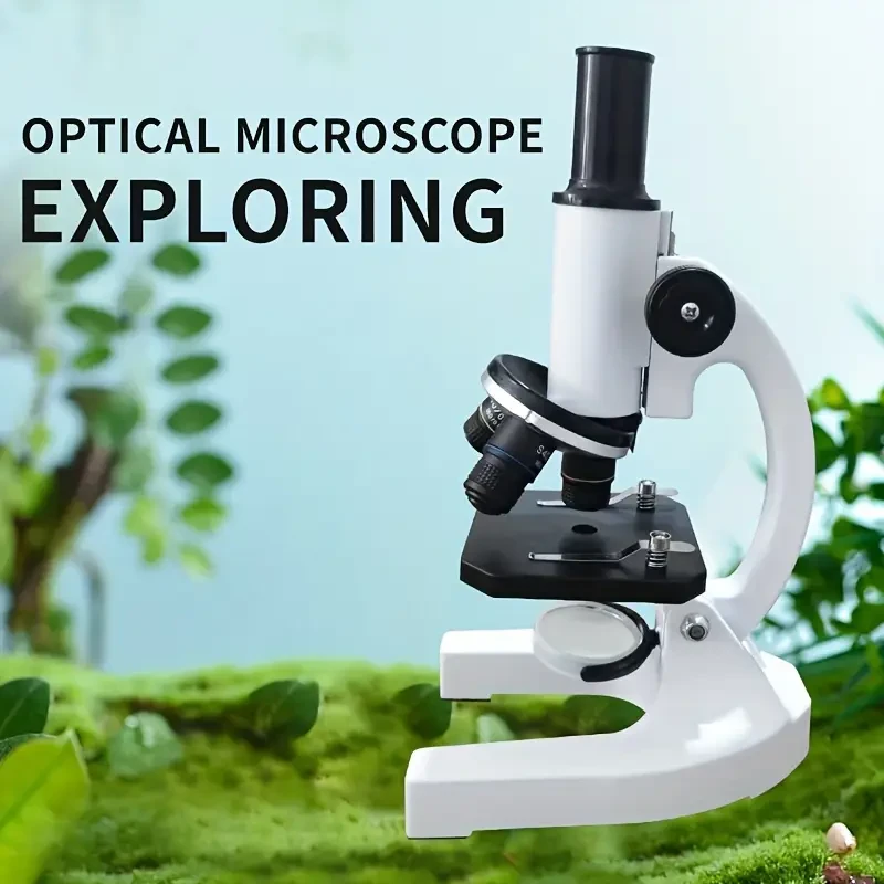 Biological Optical Metal Desk Microscope with Observation Kit