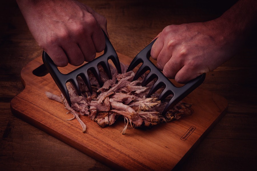 Churrasco Black Barbecue ABS Claws 2 Piece - Tramontina