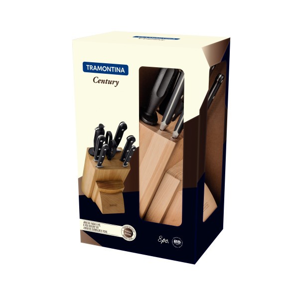 Century Forged Knife Block 8 Piece Set - Tramontina