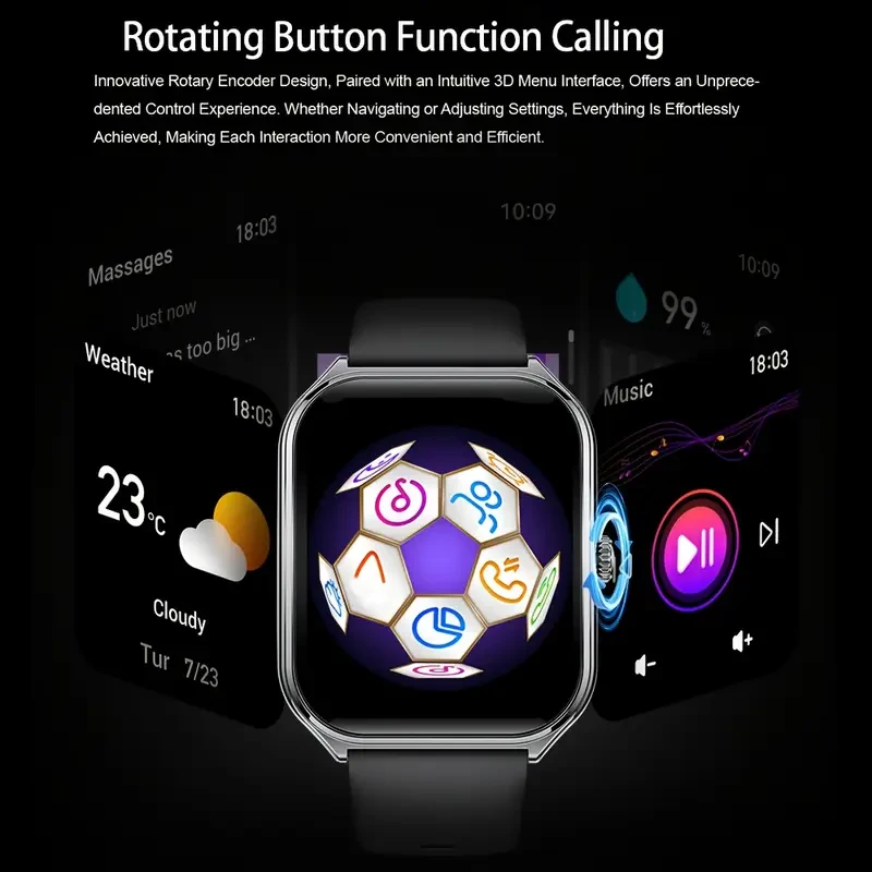 DAORKOW Men's Smartwatch - 2025 Latest Model