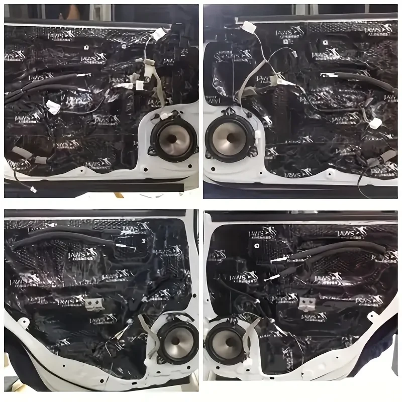 Premium Neoprene Rubber & Aluminum Soundproofing Kit for Cars and RVs