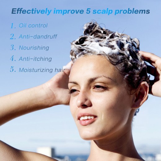 Anti-dandruff Nourishing Shouaconite Shampoo Dew For Men And Women